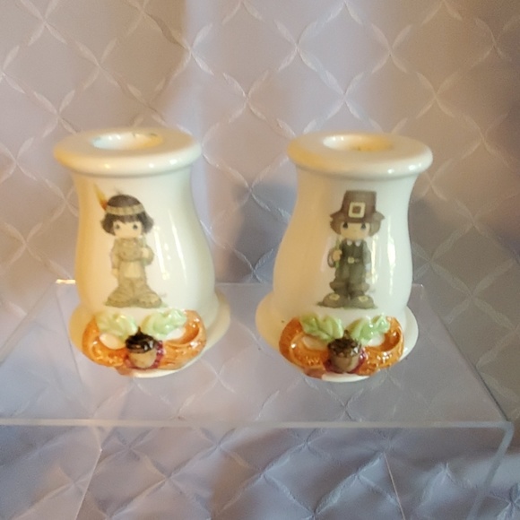 Precious Moments Other - Vintage Precious Moments Taper Candle Holders